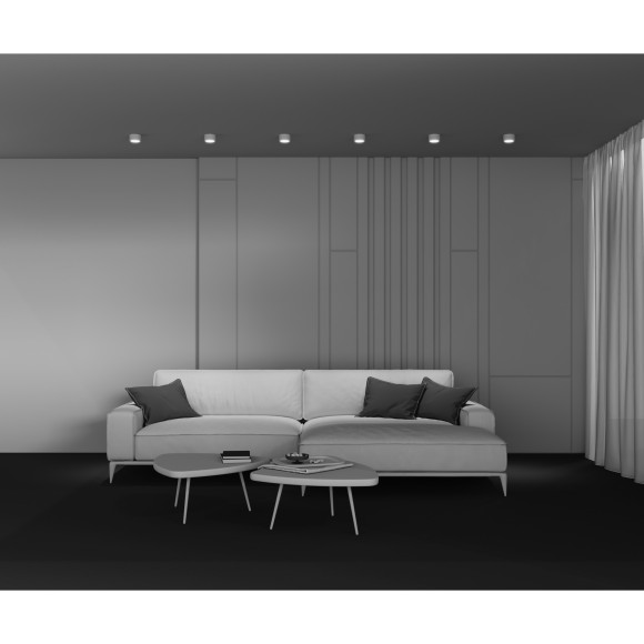 Потолочный светильник Conik gyps GX53 х 12Вт C001CL-GX53-W