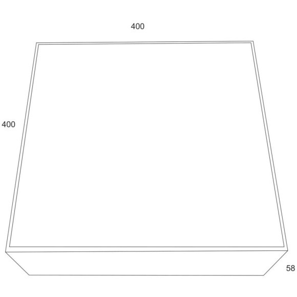Настенно-потолочный светильник Maytoni C067CL-L48B4K Zon светодиодный LED 45W