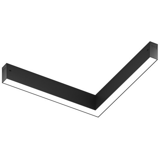 DK8314-BK Линейный угловой светильник-коннектор SMART Denkirs LINEAR (ZigBee 3.0, Wi-Fi, Bluetooth, Tuya, Smart Home, Алиса) 18Вт, 2700–6500K, 120°, Ra90, 100–265VAC, алюминий, черный