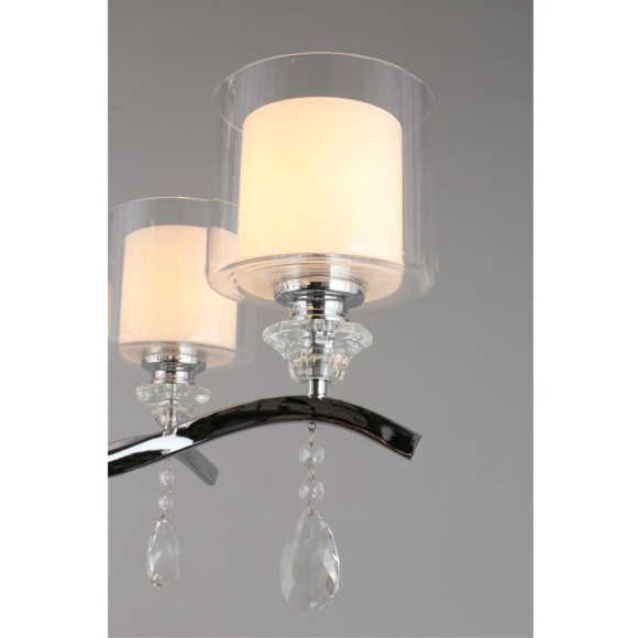 Люстра подвесная Omnilux OML-70903-06 Bollate под лампы 6xE27 60W