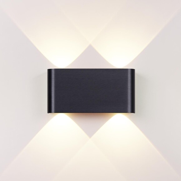 Настенный светильник белый металлический прямоугольник Odeon Light LED 4W 3000K 220V MAGNUM 7191/4WL