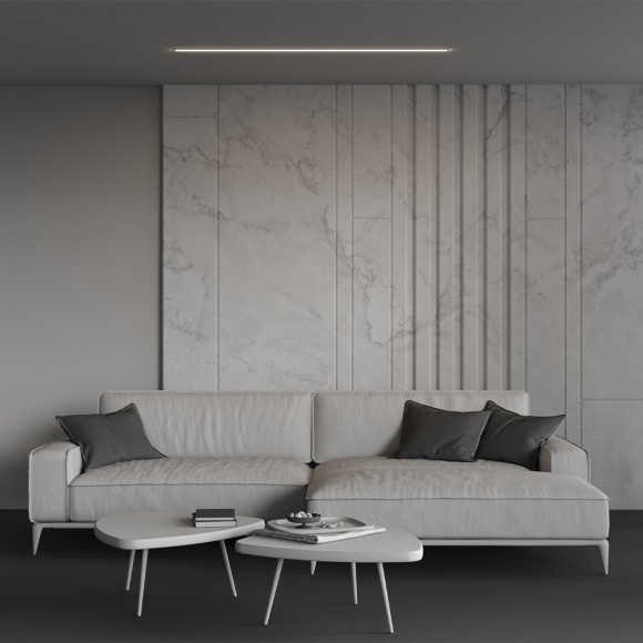 LL313006 Maytoni TECHNICAL Встраиваемый линейный светильник LED 30Вт 2250Лм 4000K CRI90 угол 120° IP33 влагозащищенный гарантия 5 лет