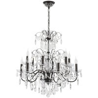 Люстра Crystal Lux ODELIS SP12 BROWN