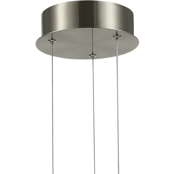 SL6235.103.20 Светильник подвесной ST-Luce Никель/Прозрачный LED 1*20W 4000K FAIRY