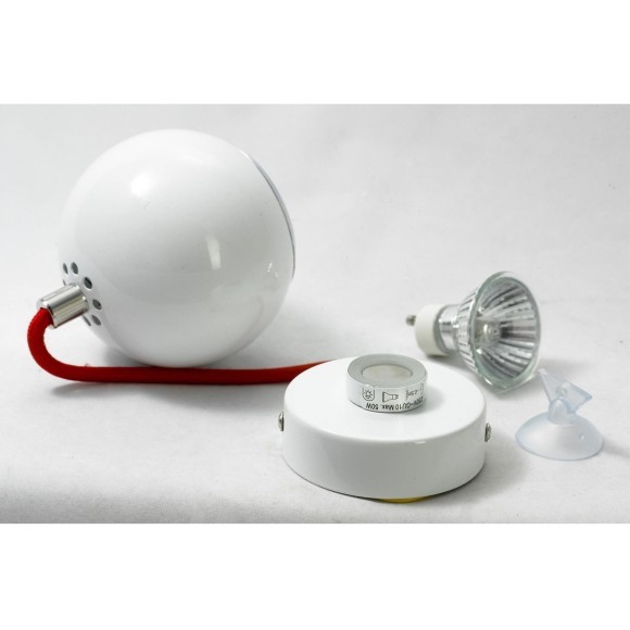 Спот настенный Lussole GRLSP-9957 ARVADA IP21 под лампу 1xGU10 5.5W