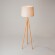 Торшер Maytoni Calvin Z177-FL-01-BR E27 60Вт бежевый, напольный светильник на треноге, основание дерево и металл, тканевый абажур, высота 1572 мм, лофт, современный интерьер Торшер Maytoni Calvin Z177-FL-01-BR E27 60Вт бежевый, напольный светильник на треноге, основание дерево и металл, тканевый абажур, высота 1572 мм, лофт, современный интерьер