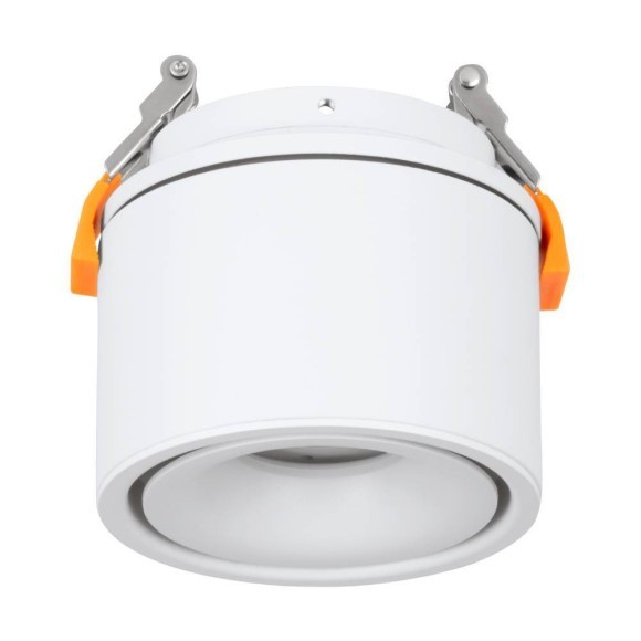 901043 BOHOYO Светодиодный встраиваемый/накладной спот 8Вт 1000Лм 3000K алюминий белый прозрачный пластик