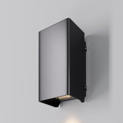 Maytoni Shell O505WL-L3B3K Черный уличный фасадный настенный светильник с узким лучом света, свет в одну сторону, 3Вт 200лм 3000К 7° CRI80 IP65 220V, 130x70x62мм, -40...+50°C Maytoni Shell O505WL-L3B3K Черный уличный фасадный настенный светильник с узким лучом света, свет в одну сторону, 3Вт 200лм 3000К 7° CRI80 IP65 220V, 130x70x62мм, -40...+50°C