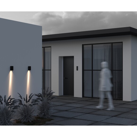 Уличный настенный светильник Outdoor O505WL-L3B3K