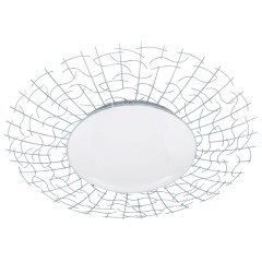 92958 BAOL BAOL Подвесной потолочный светильник с 2 лампами E27, 120Вт, металл, стекло