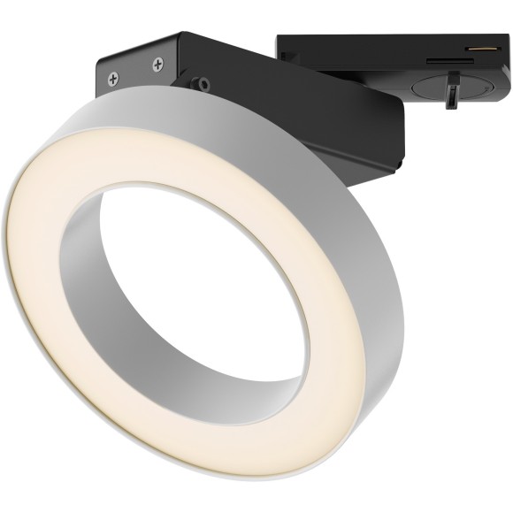 Однофазный двужильный светодиодный трековый светильник Maytoni Unity TR044-1-12W3K-W Rim 3000К 650Лм CRI85+ 110° 12Вт