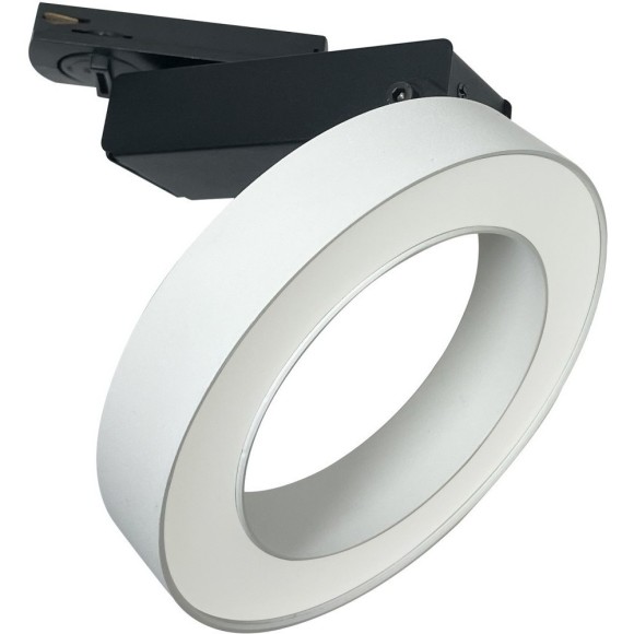 Однофазный двужильный светодиодный трековый светильник Maytoni Unity TR044-1-12W3K-W Rim 3000К 650Лм CRI85+ 110° 12Вт