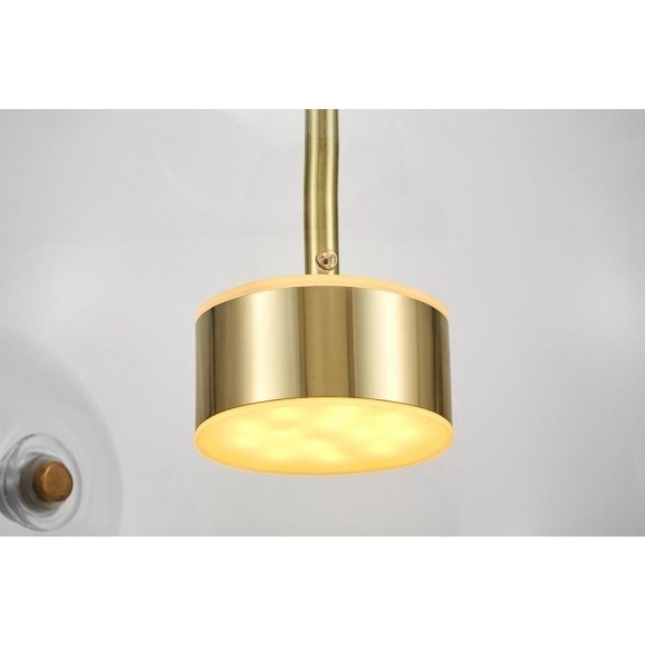 Подвесной светильник Lumina Deco Neroni LDP 6016-5+1 GD