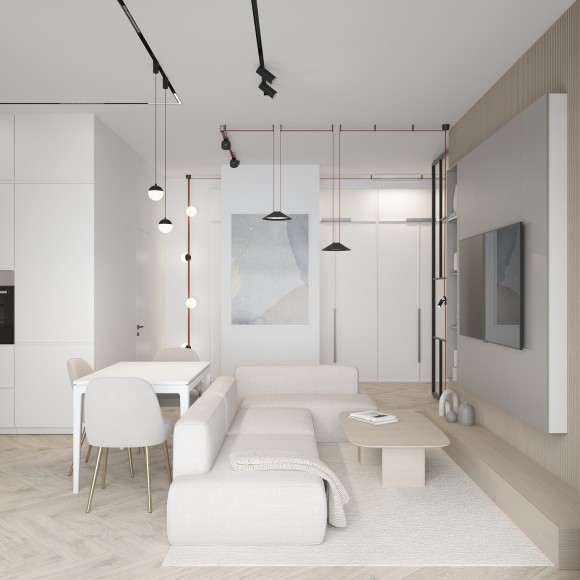 DK5547-BK Cветодиодный светильник на ременный шинопровод Denkirs Belty CRI90+ 3000К 350Лм 30° 7Вт