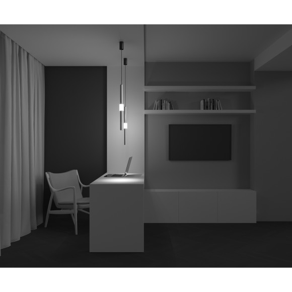 Подвесной светильник Technical P105PL-12W3K-BS