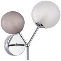 SLE1107-101-02 Светильник настенный Хром/Белый, Серый G9 LED 2*5W 4000K MALTE