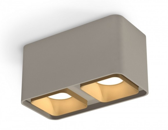 Накладной потолочный светильник Ambrella XS7852004 Techno под лампы 2xGU5.3 10W