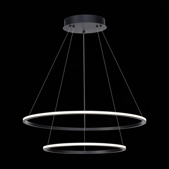 ST604.443.56 Светильник подвесной ST-Luce Черный/Белый LED 1*56W 4000K Подвесные светильники ST604.443.56 Светильник подвесной ST-Luce Черный/Белый LED 1*56W 4000K Подвесные светильники