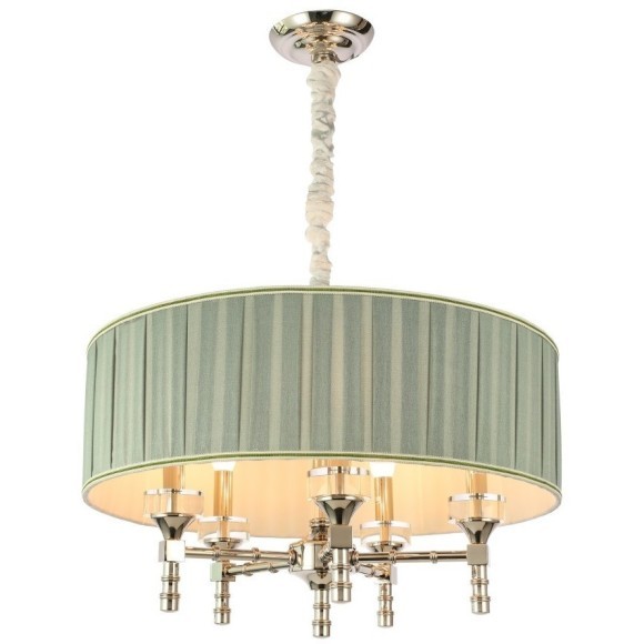 SL1121.103.05 Светильник подвесной ST-Luce Никель/Оливковый E14 5*40W OLEO SL1121.103.05 Светильник подвесной ST-Luce Никель/Оливковый E14 5*40W OLEO