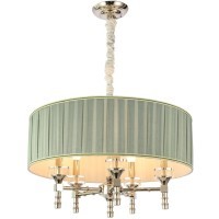 SL1121.103.05 Светильник подвесной ST-Luce Никель/Оливковый E14 5*40W OLEO