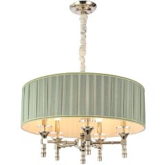 SL1121.103.05 Светильник подвесной ST-Luce Никель/Оливковый E14 5*40W OLEO SL1121.103.05 Светильник подвесной ST-Luce Никель/Оливковый E14 5*40W OLEO