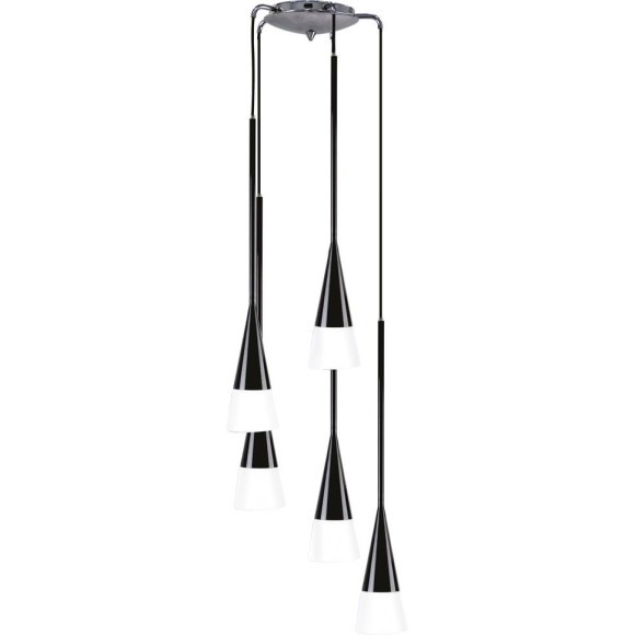 Длинный подвесной светильник Lightstar 804257 Conicita под лампы 5xE14 40W
