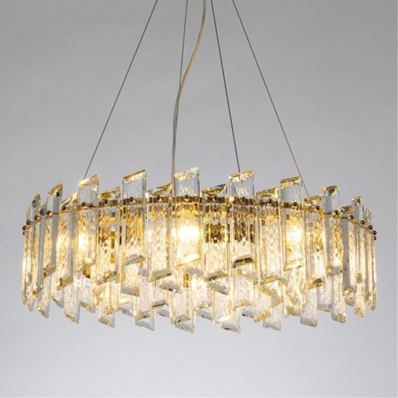 Люстра подвесная хрустальная Divinare ROMILDA 3512/17 LM-8