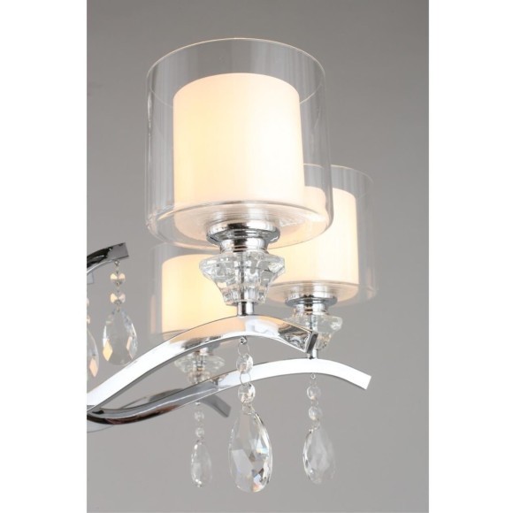 Люстра подвесная Omnilux OML-70903-08 Bollate под лампы 8xE27 60W