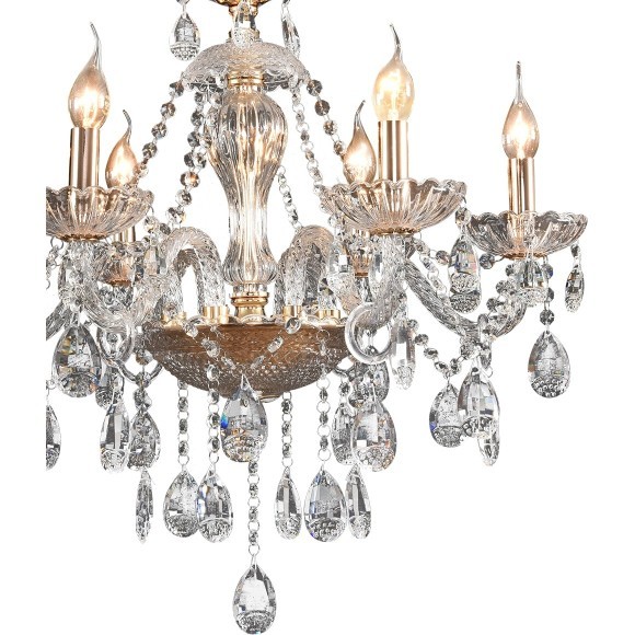 Люстра подвесная E14 6*40W 220V ALISSA 8376/6 Люстра подвесная E14 6*40W 220V ALISSA 8376/6