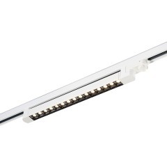 ST662.536.15 Св-к трек. Белый LED 1*15W 3000K 1 200Lm Ra90 48° IP20 L535xW33xH73 165-265V Трехфазная трековая система