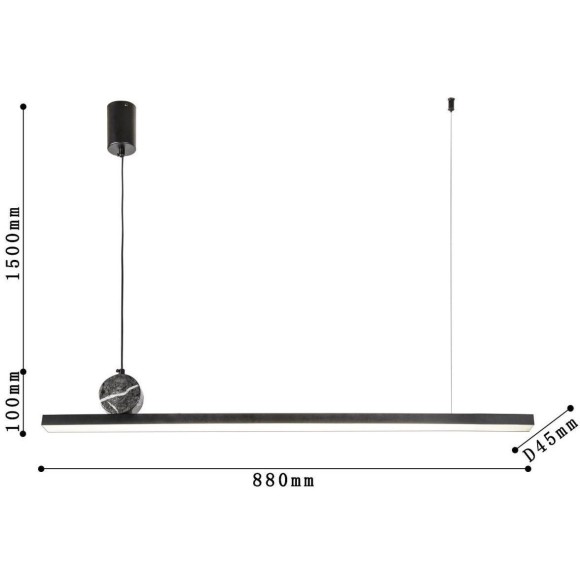 Подвесной светильник Firmato 4060-1P