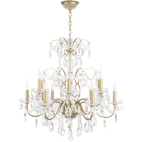 Люстра Crystal Lux ODELIS SP12 GOLD