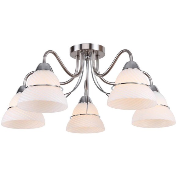 Люстра потолочная Lussole LSP-8083 GILA IP21 под лампы 5xE27 200W