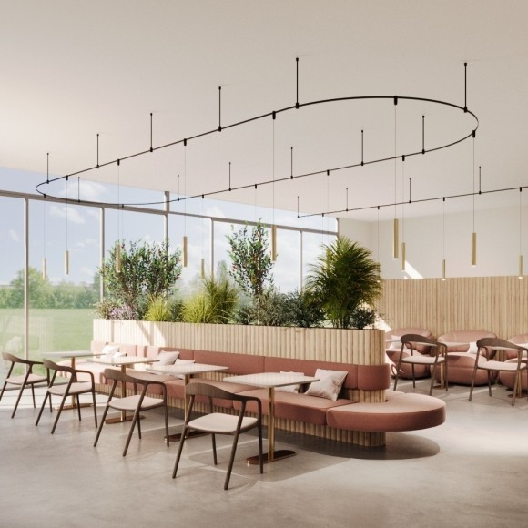 Светильник на гибкий шинопровод Maytoni Flexity TR210-1-5W3K-M-B 3000K 370лм 5Вт