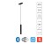 A2959PL-1BK Трековый магнитный светодиодный SMART (TUYA, Алиса, Bluetooth, Wi-Fi) светильник Arte Lamp Rapid 48V CRI95+ 2700-6000К 227Лм 24° 5Вт