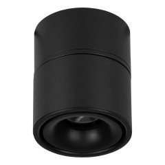 901044 BOHOYO Светодиодный накладной/встраиваемый спот LED, 8Вт, 1000Лм, 3000К, алюминий, черный, пластик