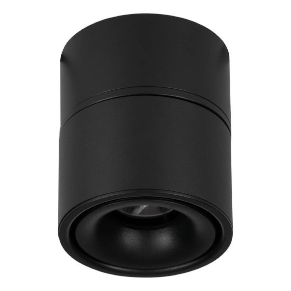 901044 BOHOYO Светодиодный накладной/встраиваемый спот LED, 8Вт, 1000Лм, 3000К, алюминий, черный, пластик