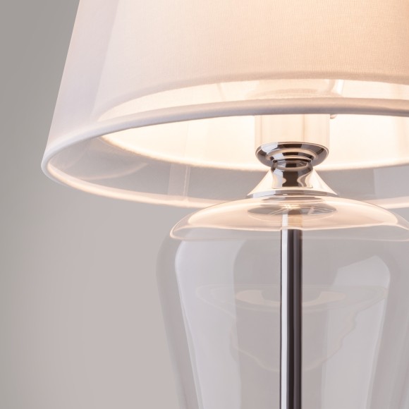 Интерьерная настольная лампа с выключателем Verre Z005TL-01CH