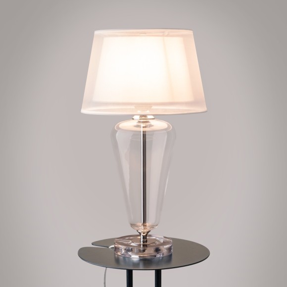 Интерьерная настольная лампа с выключателем Verre Z005TL-01CH