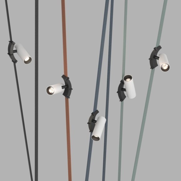 DK5547-BW+BK Cветодиодный светильник на ременный шинопровод Denkirs Belty CRI90+ 3000К 380Лм 30° 7Вт