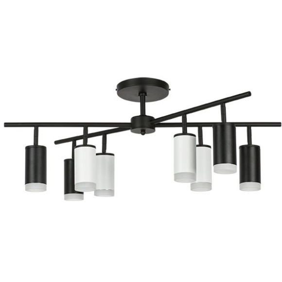 Люстра на штанге Lightstar LR7283743640 Rullo под лампы 8xGU10 400W