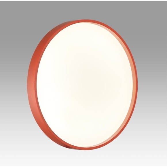 7744/CL COLOR SN Светильник светодиодный потолочный пластик/белый/красный LED 30Вт 4000К D330 IP43 MAVIC