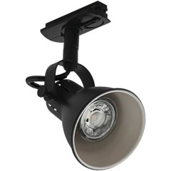 99755 Трековый спот TB SERAS, GU10, 1x35W, H165, ?85, сталь/пластик, черный 99755 Трековый спот TB SERAS, GU10, 1x35W, H165, ?85, сталь/пластик, черный