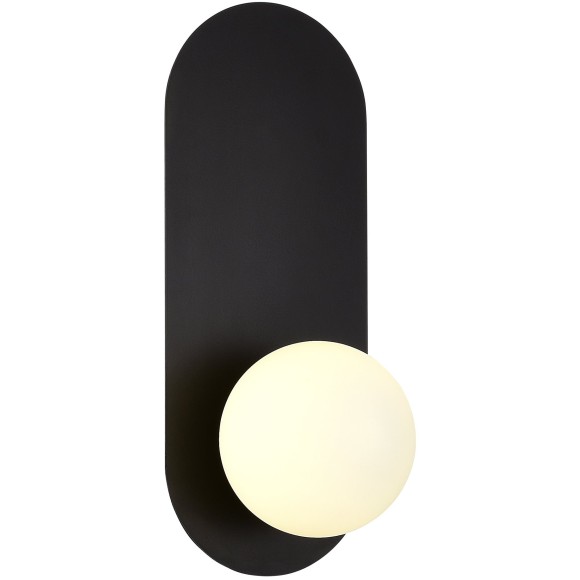 SLE1194-401-01 Светильник настенный Черный/Белый G9 1*5W 4000K TOCCO
