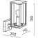 Настенный светильник (бра) Outdoor O452WL-01GFSR
