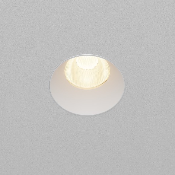 Встраиваемый в ГКЛ безрамочный светодиодный белый светильник 15Вт 1660лм 3000К 50° Maytoni Dip Hight DL121-15W-3K-TRS-W Встраиваемый в ГКЛ безрамочный светодиодный белый светильник 15Вт 1660лм 3000К 50° Maytoni Dip Hight DL121-15W-3K-TRS-W