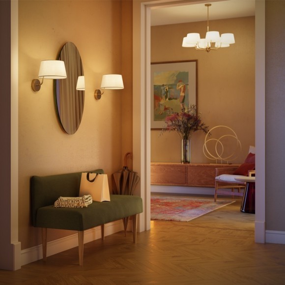 Настенный светильник (бра) Maytoni Modesto MOD360WL-01BS