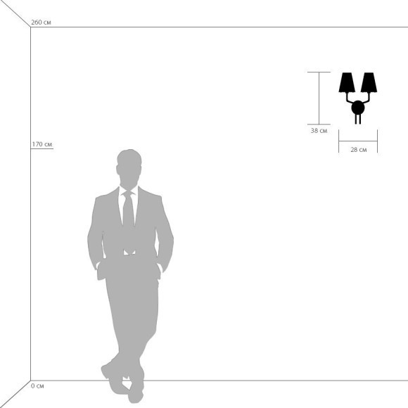 Бра Lightstar 758624 Diafano под лампы 2xG9 80W