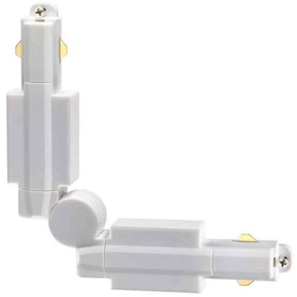 Коннектор регулируемого угла для однофазных трехжильных шин Novotech 135020