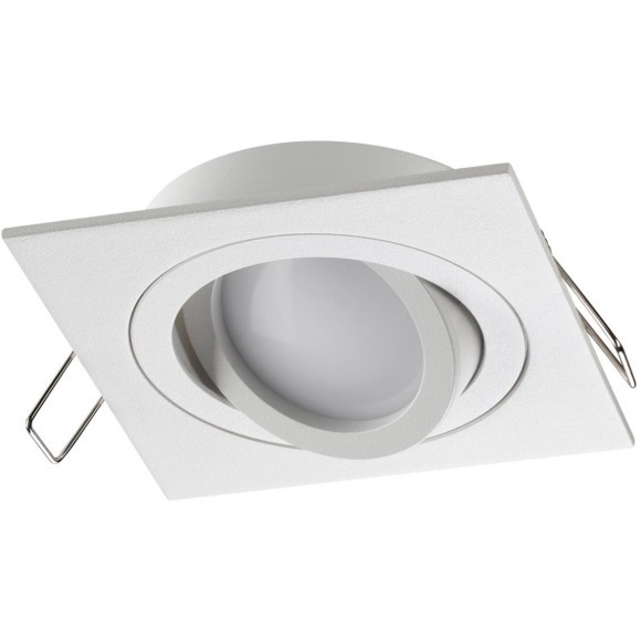 371019 Белый квадратный встраиваемый светильник 92мм с поворотной лампой GU10 50W 220-240V IP20 Novotech MORUS 371019 Белый квадратный встраиваемый светильник 92мм с поворотной лампой GU10 50W 220-240V IP20 Novotech MORUS
